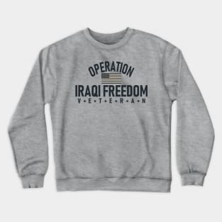 Iraqi Freedom Veteran Crewneck Sweatshirt